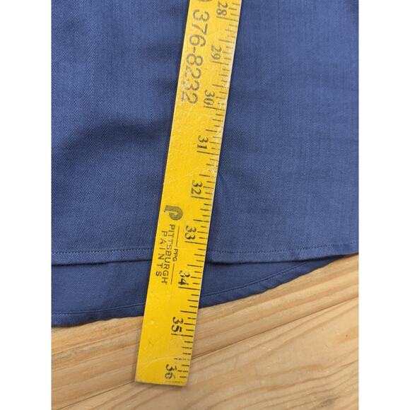 Ole Miss Vtg Button Down Blue Men’s Size 3X Club Colors 100% Cotton - Picture 6 of 8